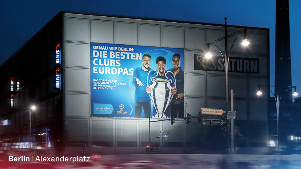 UEFA Champions League  Prime Video - Werbeagentur BDA